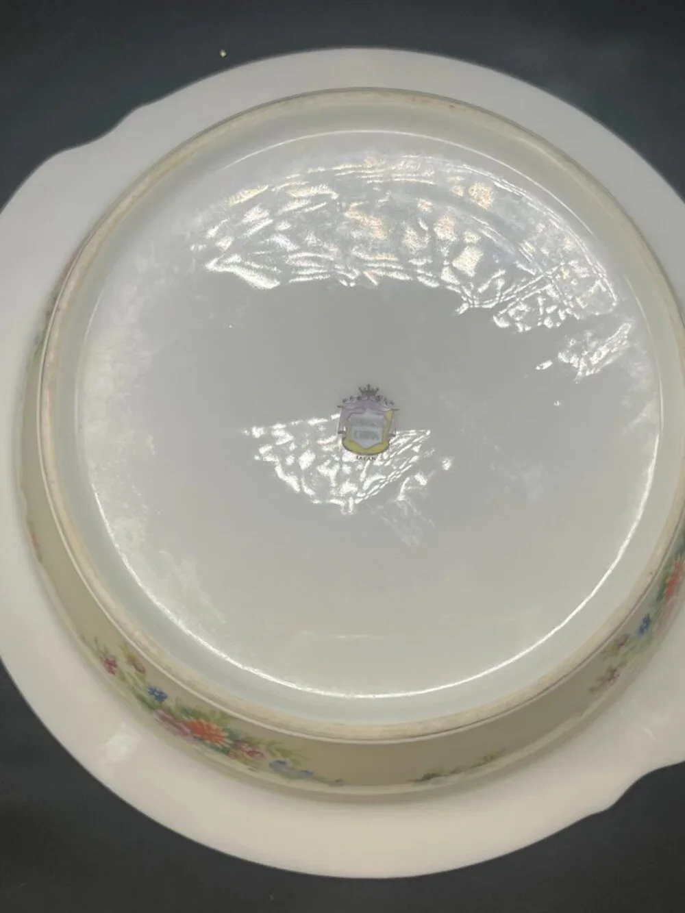 Vtg Noritake Empress China Japan Porcelain Round Covered Vegetable Serving Bowl
